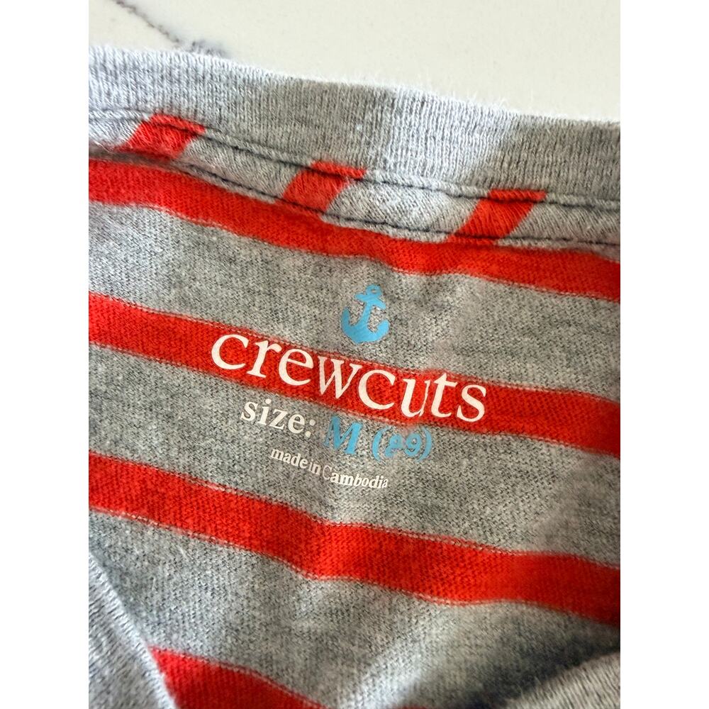 Crewcuts Kids' Striped Long-Sleeve Pocket Tee - Picture 4 of 5